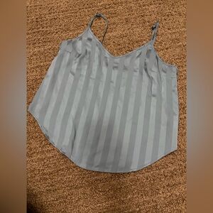 Danskin Slate Striped Tank Top